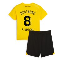 Borussia Dortmund Felix Nmecha #8 Hemmaställ Barn 2023-24 Korta ärmar (+ Korta byxor)